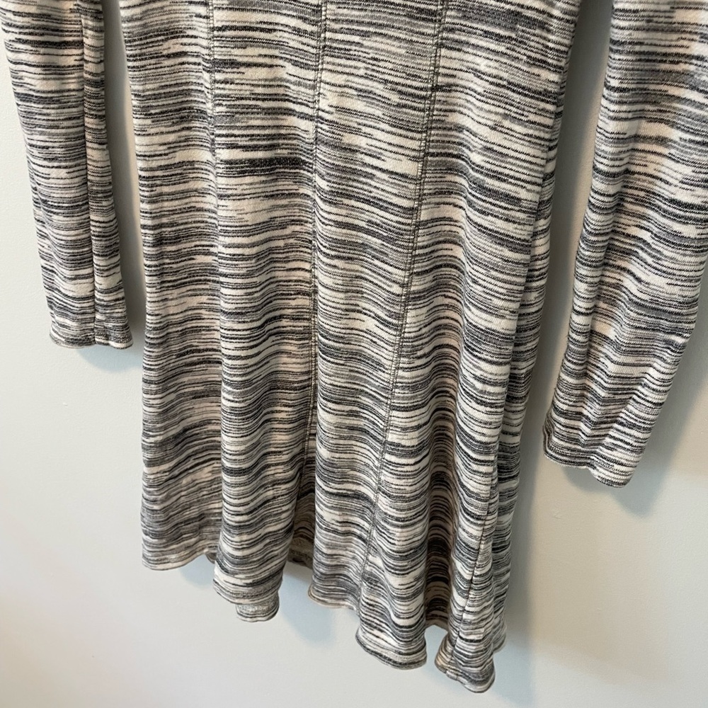 Anthropologie Grey Heathered Sweater Dress - Picture 3 of 9